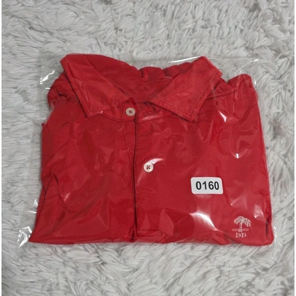 Fairway & Greene Promontory Red Golf Polo Shirt‎ Size XL Dri Fit Sport
